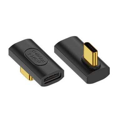 Imagem de Adaptador USB4.0 JORINDO Tipo C USB C macho para fêmea PD240W