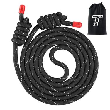 Imagem de Corda de salto para exercício, corda de salto de 2,5 kg, corda de saltar para treino, fluxo de corda, corda de fluxo para homens, mulheres, iniciantes – uso interno e externo