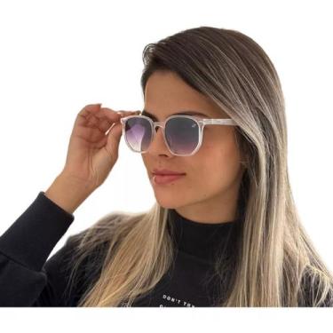Imagem de Óculos De Sol Hexagonal Acetato Finoti Feminino Masculino Original UV4
