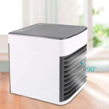 Imagem de Mini Umidificador Climatizador Ventilador Agua Led - MARKELK