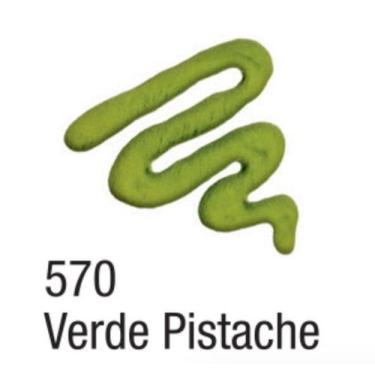 Imagem de Tinta para Tecido Acripuff Expansão a Calor 35ml Acrilex, VERDE PISTAC