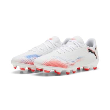 Imagem de PUMA Tênis de futebol feminino, Puma Branco PUMA preto vermelho brilhante, 36