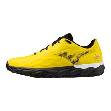 Imagem de Mizuno Wave Enforce Court Ac Tênis masculino, Amarelo-preto vibrante, 39