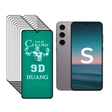 Imagem de 10 Película de Cerâmica Galaxy S e M 9D para Todos Modelos: S23 / S22 / S21 / S20 / M21/ M22 / M31/ Note (S24 Plus)