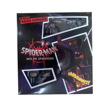 Imagem de Figura De Ação Do Homem-Aranha Miles Morales De 15cm Com Múltiplos Ace