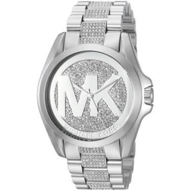 Imagem de Relógio MichaelKors Mk6486 Cravejado Prata Completo
