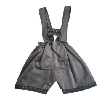 Imagem de Roupa traje de alemao Shorts fritz infantil com camisa - Princesa Urba