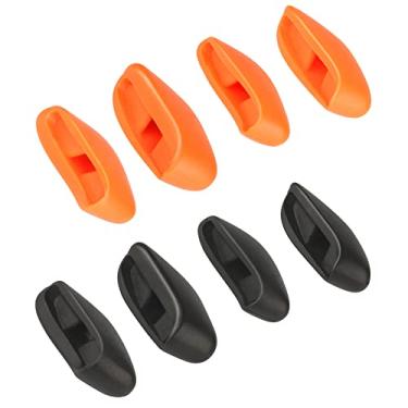 Imagem de BLAZERBUCK Almofadas de nariz de substituição para óculos de sol Oakley Half Jacket 2.0 OO9144/Half Jacket 2.0 XL OO9154 - preto + laranja