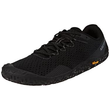 Imagem de Merrell Tênis de corrida feminino minimalista, luva Vapor 6, Preto, 38