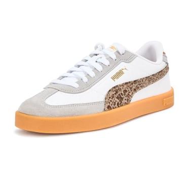 Imagem de PUMA Tênis feminino Club Ii Era, Echo Ah25 branco-escuro cinza-escuro, 41