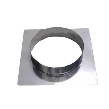 Imagem de Adaptador De Inox 430 Duto 12 Polegadas 40x40 Chaminé Forno - INOX LAU