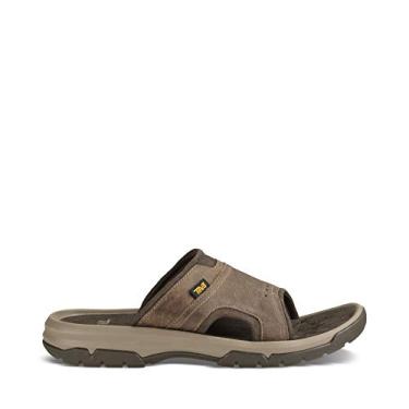 Imagem de Sandália masculina Teva Langdon Slide, Walnut, 9