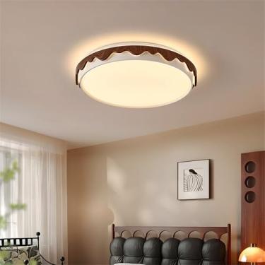 Imagem de Simplicidade Moderna Quarto Lâmpada De Teto LED Moda Arte Sala De Estar Estudo De Restaurante Quarto Infantil Corredor Varanda Luz (3832 D50CM)