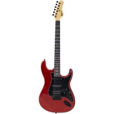 Imagem de Guitarra Tagima Sixmart Candy Apple Efeitos Embutidos