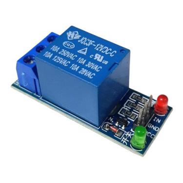 Imagem de Módulo de relé de 1 canal 12v arduino - ENG