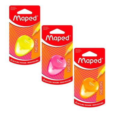 Imagem de Apontador com coletor I-Gloo Neon 1 furo 032110 - Maped