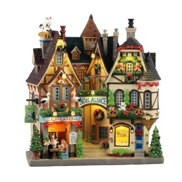 Imagem de Lemax Noel Alsace, operado por bateria (4,5 V), fachadas, #55318