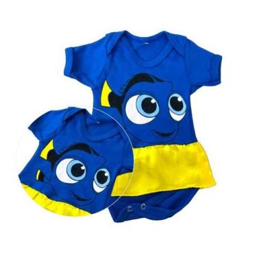 Imagem de Body bebê manga curta Verão 3 à 9 meses - Dino Baby, Saia dr, P