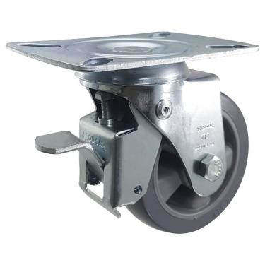 Imagem de Rodízio Giratório Com Base 110 Kilos Glroa 414 Bzl - 111614 - Rod-car