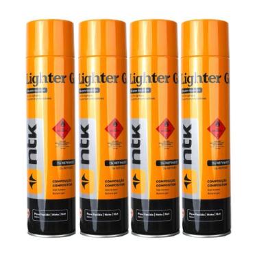 Imagem de Kit 4 un Gás para Isqueiros Lighter NTK 600ml