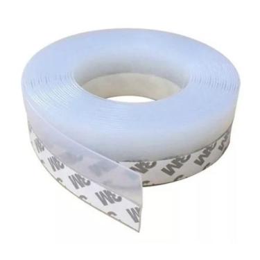 Imagem de Kit 2 Fitas Veda Fresta Porta Transparente 3M 1,80 m - DropJT