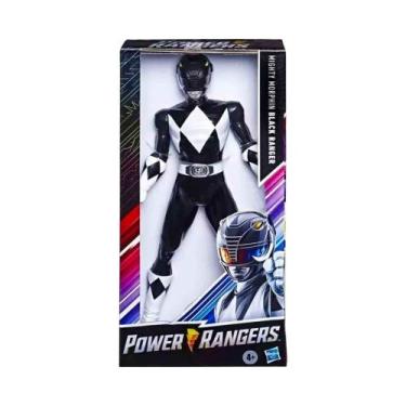 Imagem de Brinquedo Infantil Boneco Power Rangers Mighty Morphin Ranger Preto Ha