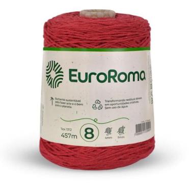 Imagem de 600G 4/8 Fios 457M Vermelho - Euroroma