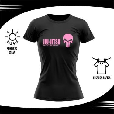 Imagem de Rash Guard Jiu Jitsu Feminino Em Tecido Dry Camisa Jiu Jitsu Feminino Uppercut Fight Wear Rs-Feminino