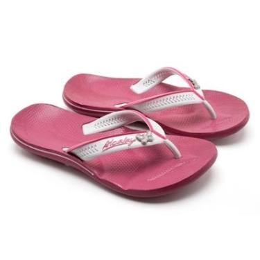 Imagem de Chinelo Feminino Alcalay Confortavel Não Escorrega Boa para Dor Nos Pés Detalhe Borboleta Ch06B-Feminino