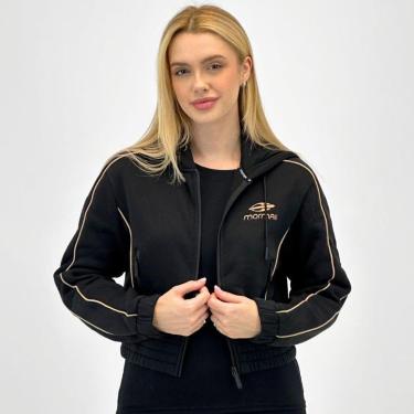 Imagem de Jaqueta Mormaii Moletom Cropped com Capuz Feminina-Feminino