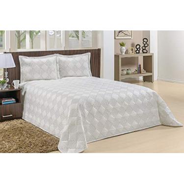 Imagem de Cobre Leito Mistral Casal 5 Peças Mellindre Vermelho King Tecido