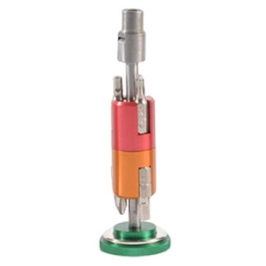 Imagem de Zxpjkyu Kit de Ferramentas para Reparo de Bicicletas Ferramenta de Manutenção de Bicicletas Chave de Fenda Sextavada T25 Liga de Alumínio Magnética Rotativa P, Verde