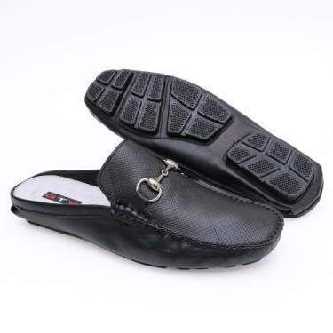 Imagem de Mocassim Mule Drive GTS - Masculino - CONFORTO E ESTILO, Preto, 39
