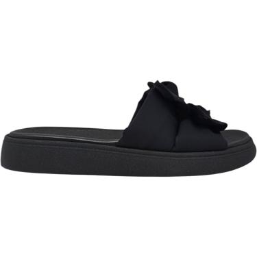 Imagem de Tamanco Feminino Papete Slide Casual Dia a Dia Passeio Trabalho com Laço Conforto Moleca 5469.149