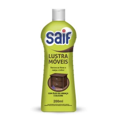 Imagem de Lustra Móveis Lavanda Saif 200Ml, Saif, Lustra Móveis Com Óleo De Linhaça E Silicone, Amarelo, Renova As Fibras E Realça O Brilho, Facilitando Sua Vida, Maximizando Toda Limpeza