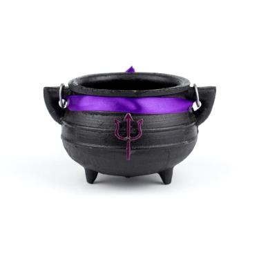 Imagem de Caldeirão de Ferro Maria Mulambo Tridente Tripé Alça 500 ml