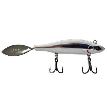 Imagem de Isca Artificial Lori Face 85 (8,5cm/20gr) - Varias Cores, Chrome