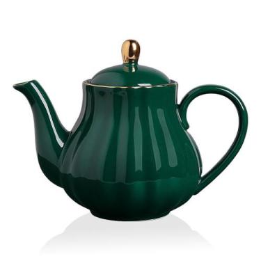 Imagem de Bule Sweejar Royal Ceramic com infusor de aço inoxidável 1,2 L