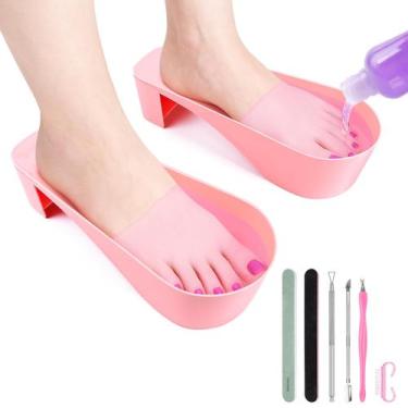 Imagem de Taça de imersão de unhas LIONVISON Acetona para esmalte em gel Soak Of