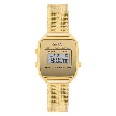 Imagem de Relógio Condor Feminino Digital Dourado - COJHS512BAF/4D