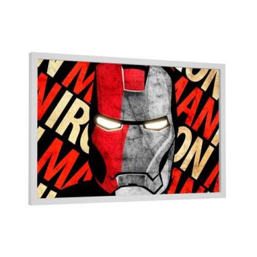 Imagem de Quadro decorativo - iron man homem de ferro marvel - Cultture, 26,6x40