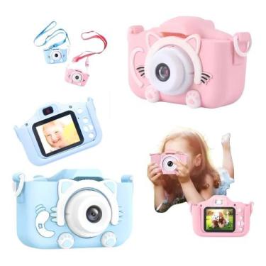 Imagem de Câmera Infantil Digital Fotográfica e Filmagem Infantil Criança - Câme