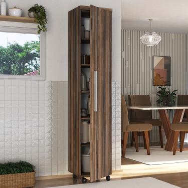 Imagem de Armário Multiuso 1 Porta com 5 Prateleiras 1402 Ilan San Remo