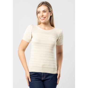 Imagem de Blusa Pau a Pique Modal Bege