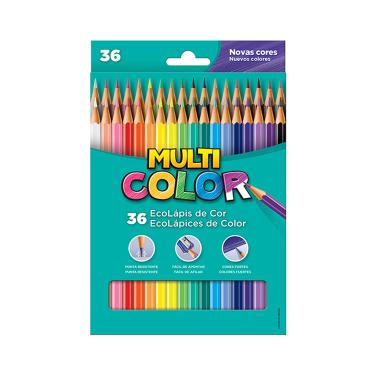Imagem de Lápis de Cor Faber-Castell Multicolor Super 36 Cores