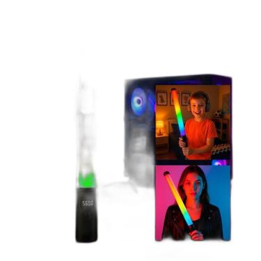 Imagem de Bastão Led Rgb Com Cores Para Criar Efeitos Visuais