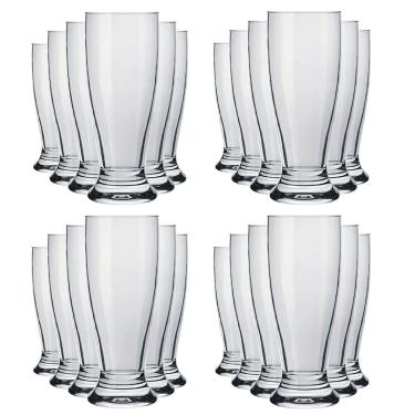 Imagem de Copo para Cerveja Munich Vidro 200ml 24 Unidades - Nadir 7109