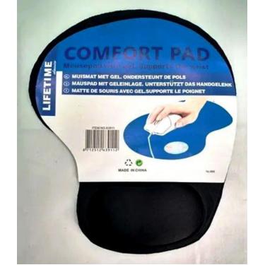 Imagem de Mouse Pad Com Protetor Apoio Pulso Com Gel