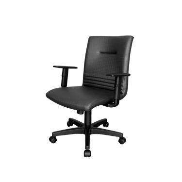 Imagem de Cadeira Diretor Giratória com Braços Linha Corinto Preto