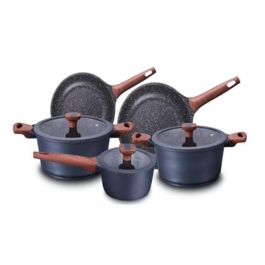 Imagem de Conjunto de Panela Titanium Com Revestimento Cerâmico 5 Peças Mta 8460